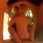 Ceramic sculpture by Puketai Pottery