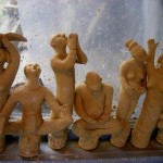 Ceramic sculpture by Puketai Pottery