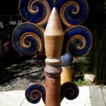 Ceramic sculpture by Puketai Pottery
