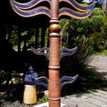 Ceramic sculpture by Puketai Pottery