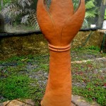 Ceramic sculpture by Puketai Pottery