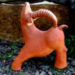 Ceramic sculpture by Puketai Pottery