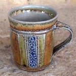 Handmade stoneware mug by Puketai Pottery