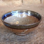 Handmade stoneware bowl by Puketai Pottery