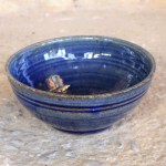 Handmade stoneware bowl by Puketai Pottery