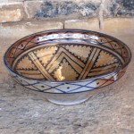 Handmade stoneware bowl by Puketai Pottery