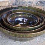 Handmade stoneware bowl by Puketai Pottery