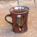 Handmade stoneware mug by Puketai Pottery