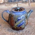 Handmade stoneware teapot by Puketai Pottery