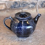 Handmade stoneware teapot by Puketai Pottery