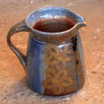 Handmade stoneware jug by Puketai Pottery