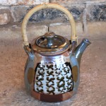 Handmade stoneware teapot by Puketai Pottery