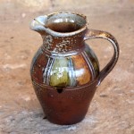 Handmade stoneware jug by Puketai Pottery