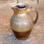 Handmade stoneware jug by Puketai Pottery