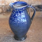 Handmade stoneware jug by Puketai Pottery