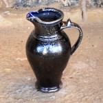 Handmade stoneware jug by Puketai Pottery