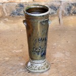Handmade stoneware vase by Puketai Pottery