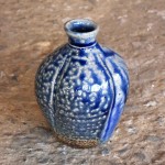 Handmade stoneware vase by Puketai Pottery