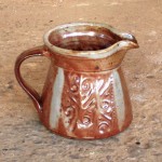 Handmade stoneware jug by Puketai Pottery