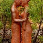 Ceramic sculpture by Puketai Pottery